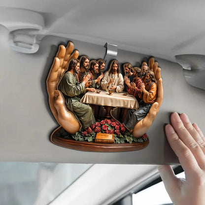 The Last Supper - Car Visor Clip