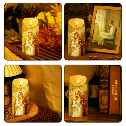Heavenly Madonna - Flameless LED Candle