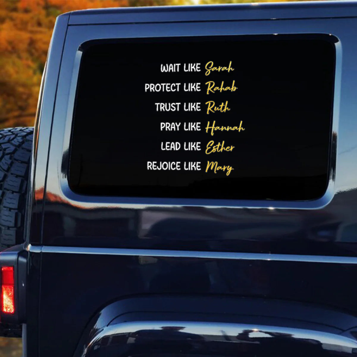 Rejoice Like Mary - Sticker