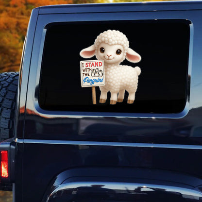 I Stand With The Penguins - Sticker