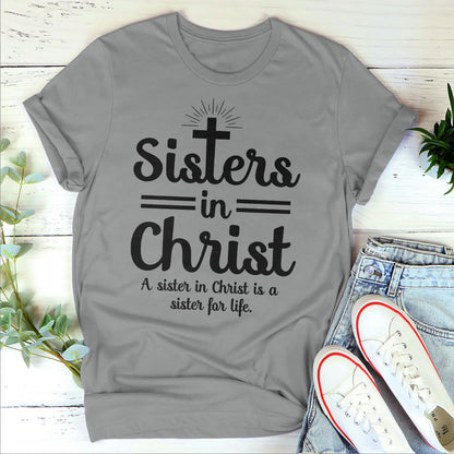 Sisters In Christ | 2D Unisex T-shirt