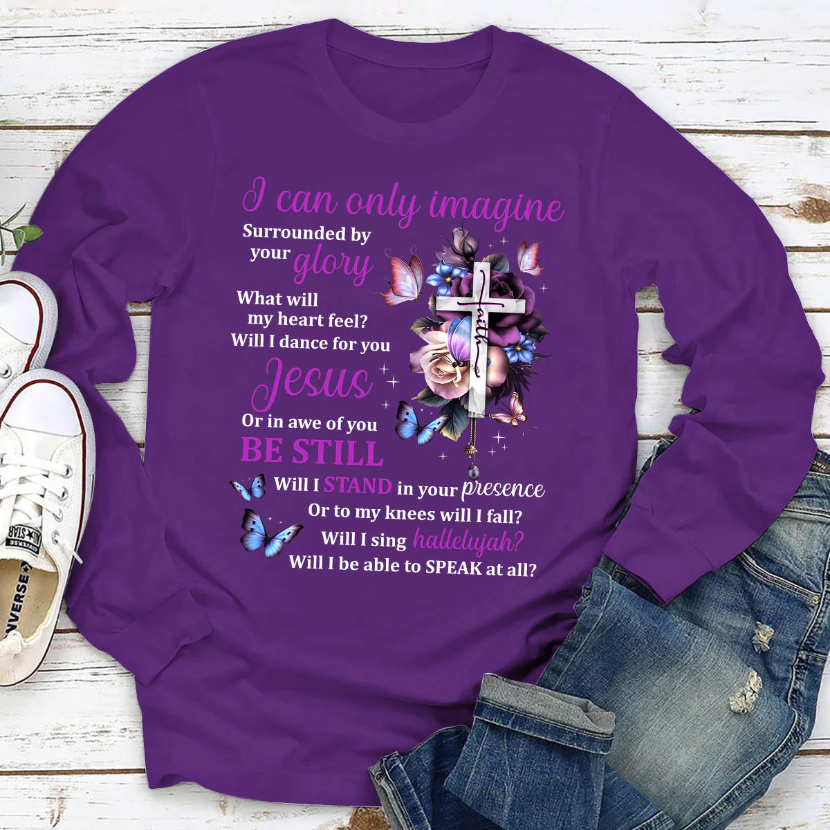 I Can Only Imagine | 2D Unisex Long Sleeve