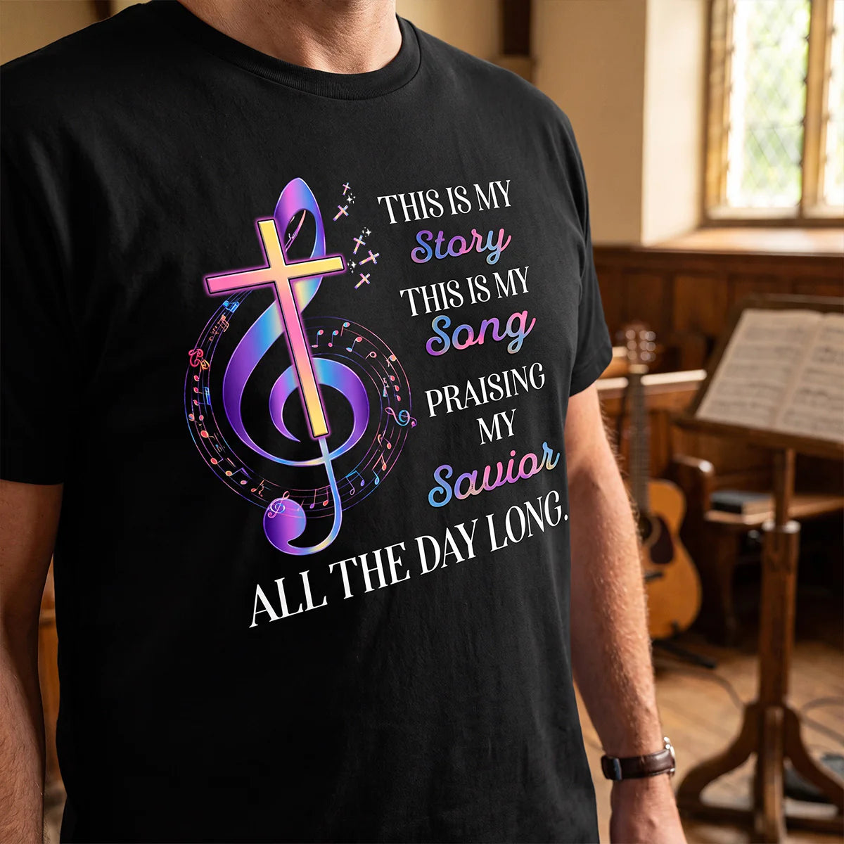 This Is My Gospel Song | 2D Unisex T-shirt