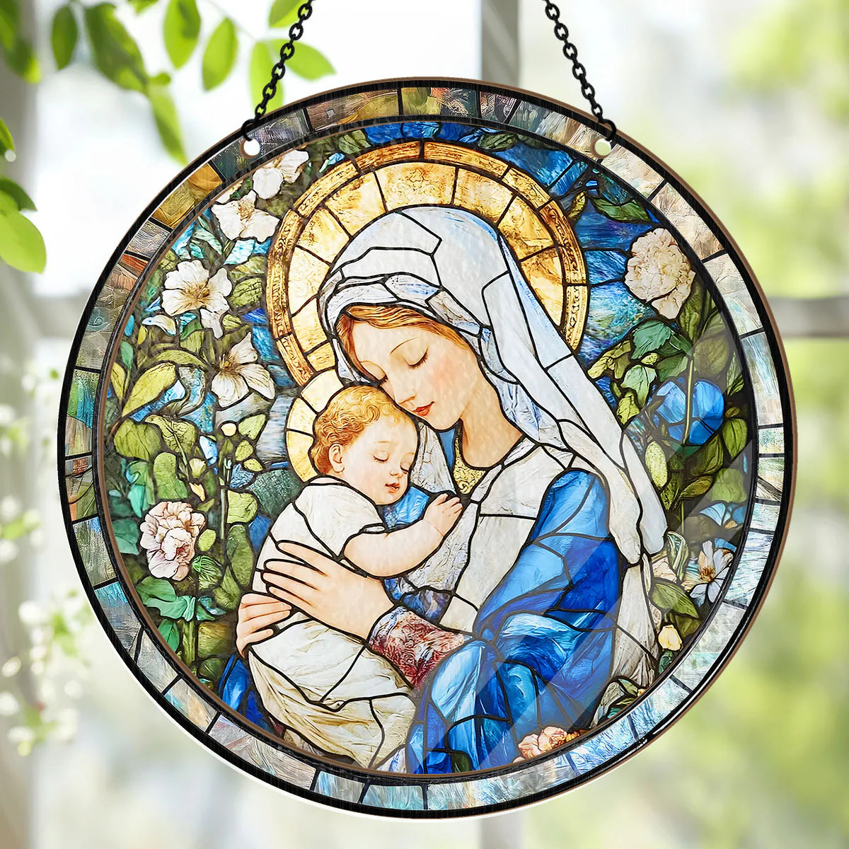 Virgin Mary - Window Hanging Suncatcher