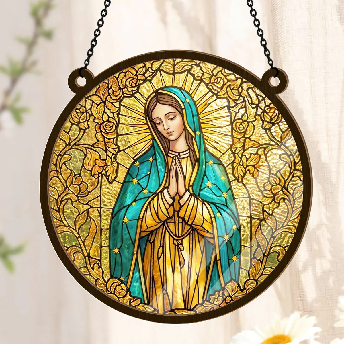 Sacred Virgin Mary - Window Hanging Suncatcher