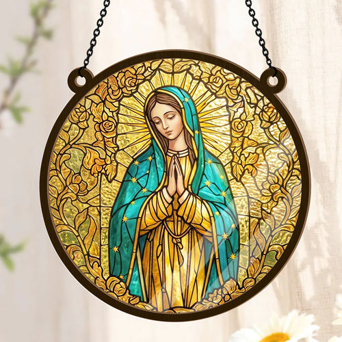 Sacred Virgin Mary - Window Hanging Suncatcher