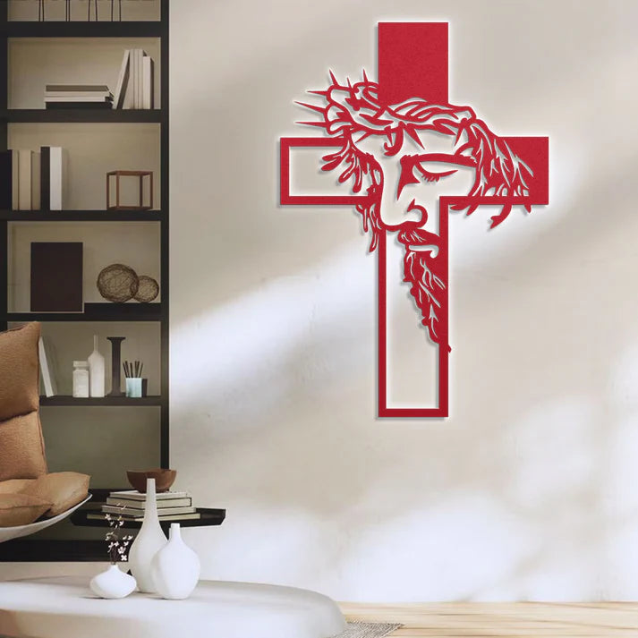 JESUS - Metal Wall Art Sign