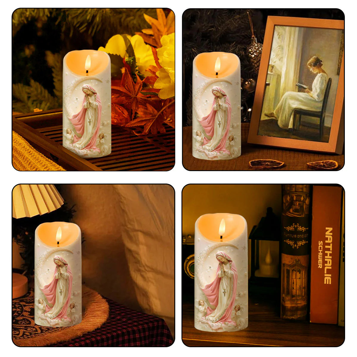 Soft Light, Sacred Night - Flameless LED Candle