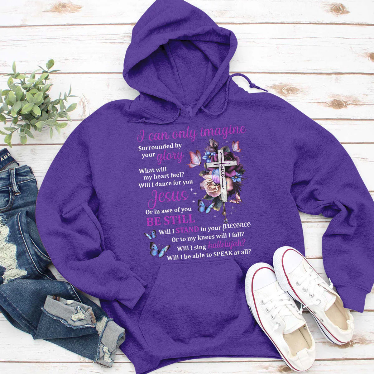I Can Only Imagine | 2D Unisex Hoodie