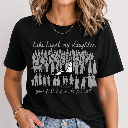 Your Faith Has Made You Well, Mark 5:34 | 2D Unisex T-shirt