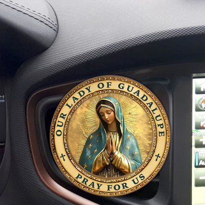 Mary My Guiding Light - Car Visor Clip