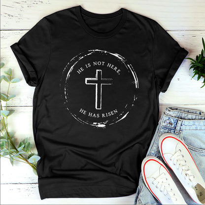 He Has Risen | Personalized 2D Unisex T-shirt