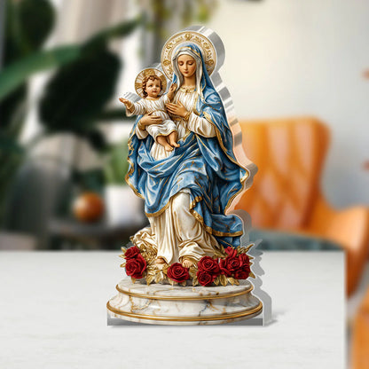 Radiance Of Mercy - Custom Shaped Acrylic Plaque