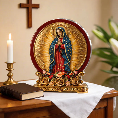 Our Lady Of Guadalupe - Custom Shaped Acrylic Plaque