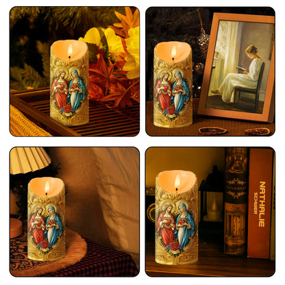 Eternal Hearts Of Heaven - Flameless LED Candle