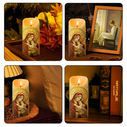 Mother of Tender Mercy - Flameless LED Candle