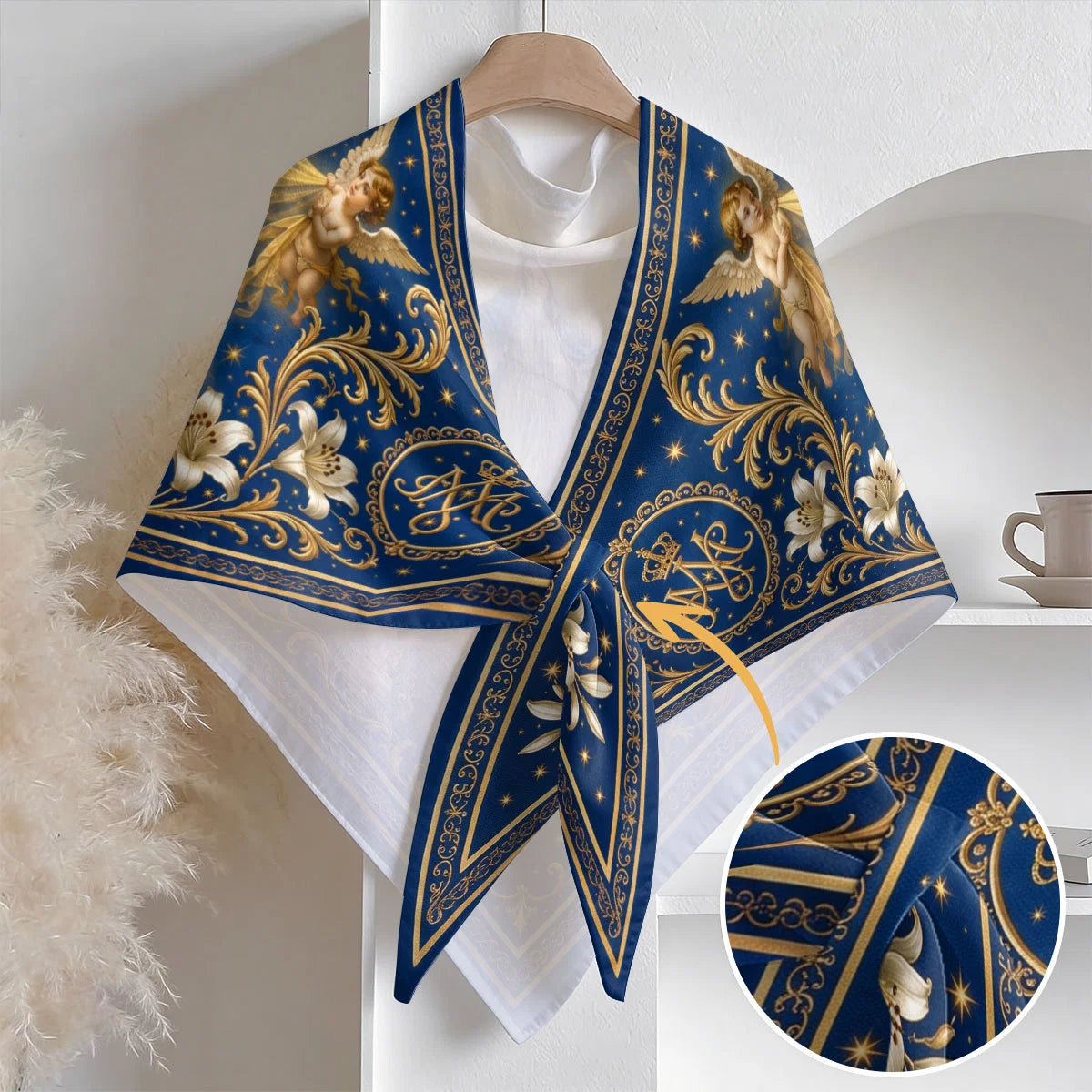 Queen Of Heaven Marian, Gift For Women | Shawl Wrap