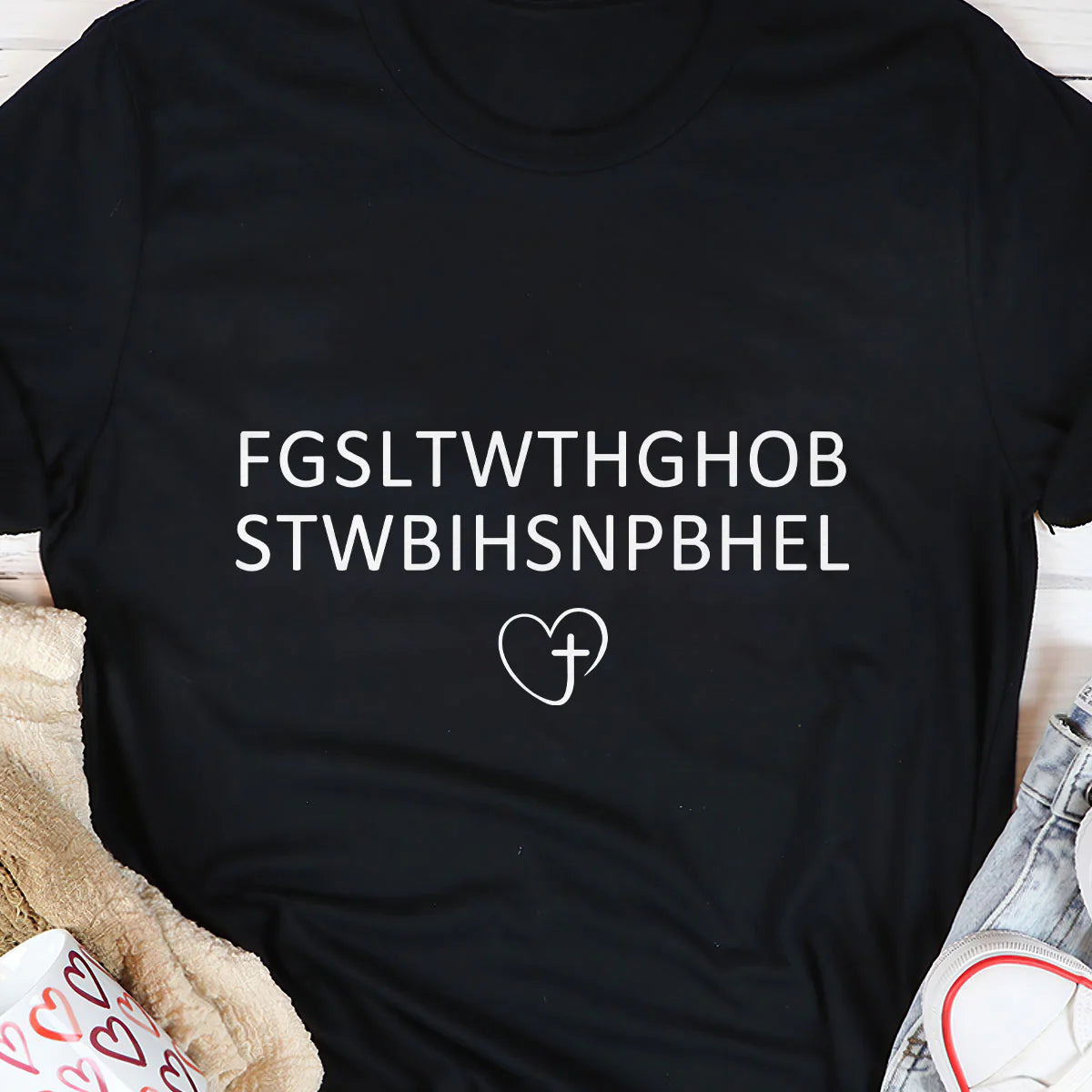 For God So Loved The World | Personalized 2D Unisex T-shirt
