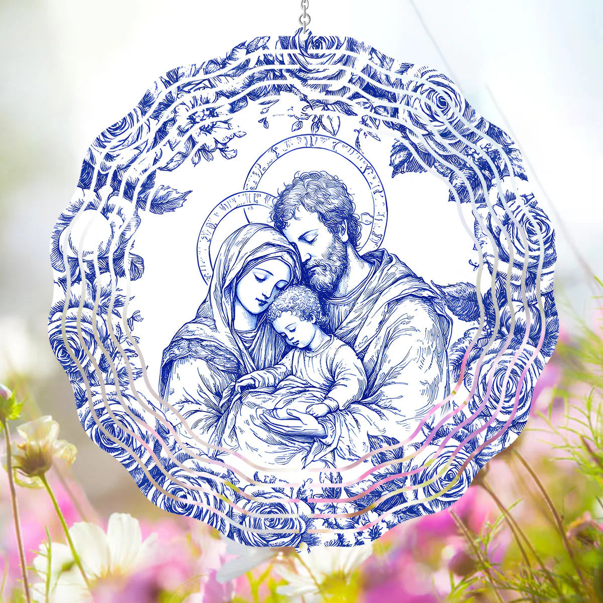 Holy Family Grace - Wind Spinners