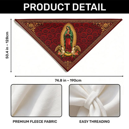 Our Lady Of Guadalupe Rose Devotio, Gift For Women | Shawl Wrap