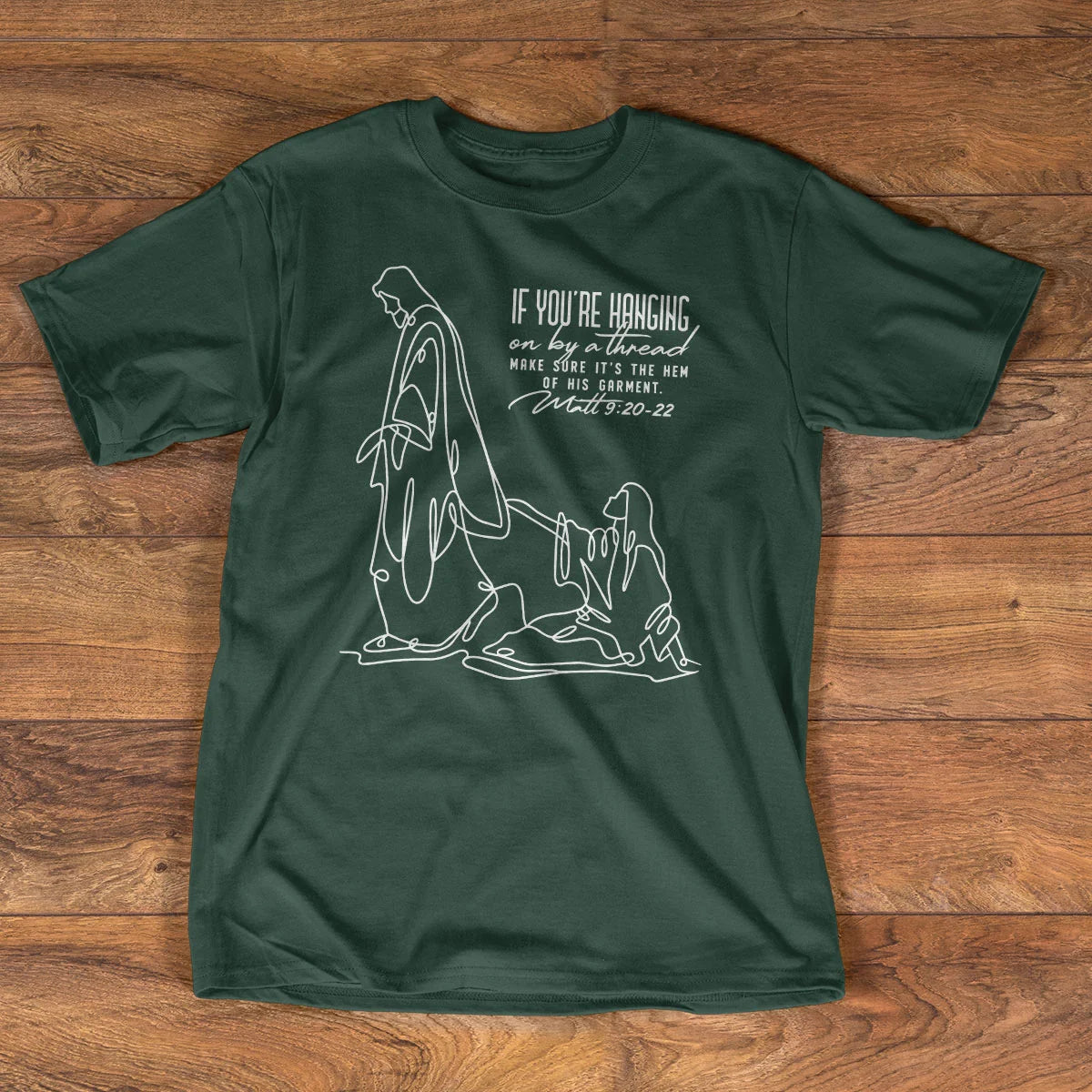 Make Sure It's The Hem Of His Garment, Gift For Christian | 2D Unisex T-shirt