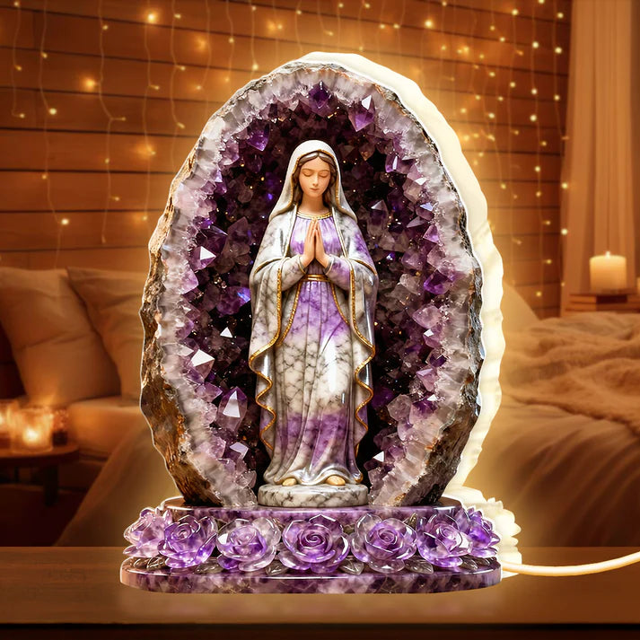Our Lady of Amethyst Grace - Light Box