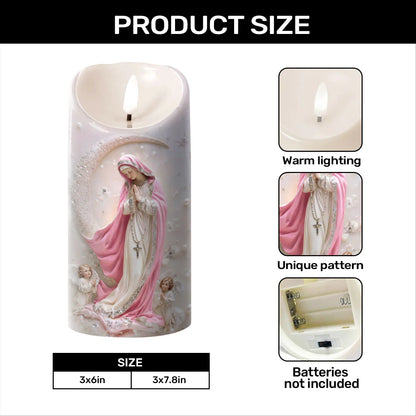 Soft Light, Sacred Night - Flameless LED Candle