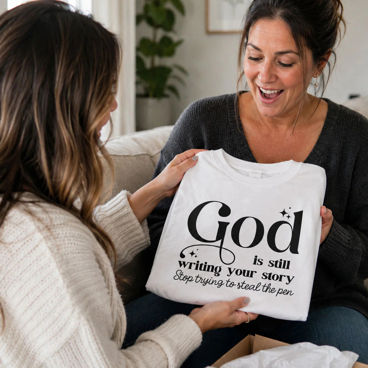 God Is Still Writing Your Story | 2D Unisex T-shirt