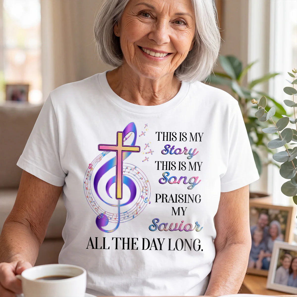 This Is My Gospel Song | 2D Unisex T-shirt