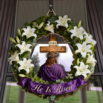 Reflect On The Path Of Sacrifice | Wooden Door Sign