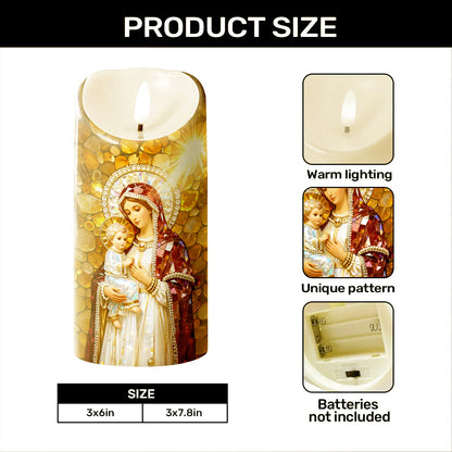 Heavenly Madonna - Flameless LED Candle