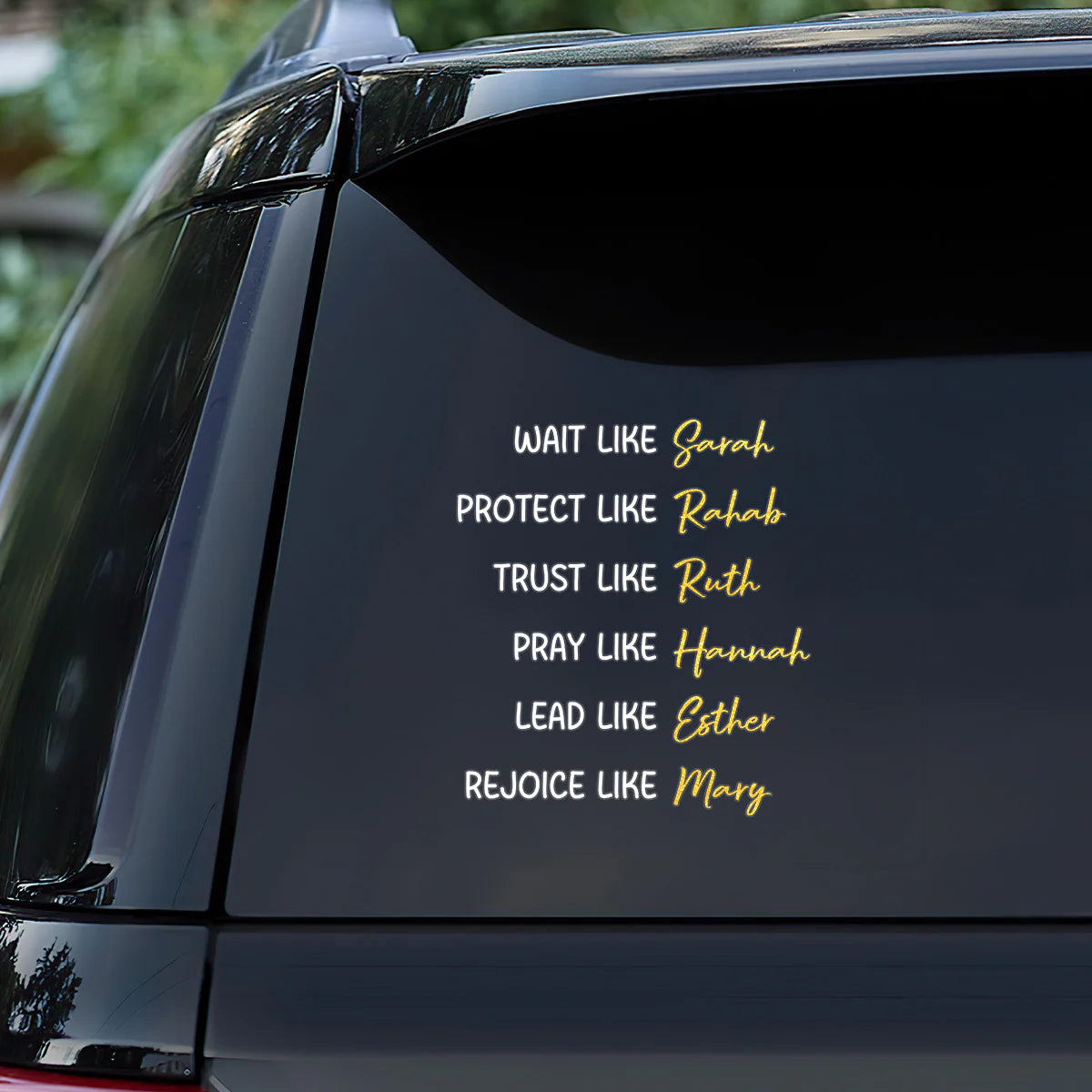 Rejoice Like Mary - Sticker