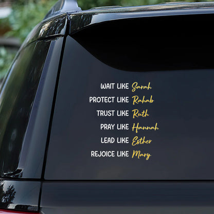 Rejoice Like Mary - Sticker