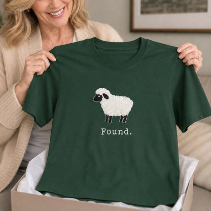 Christian Psalm 23 Lamb, Christian Gift | 2D Unisex T-shirt