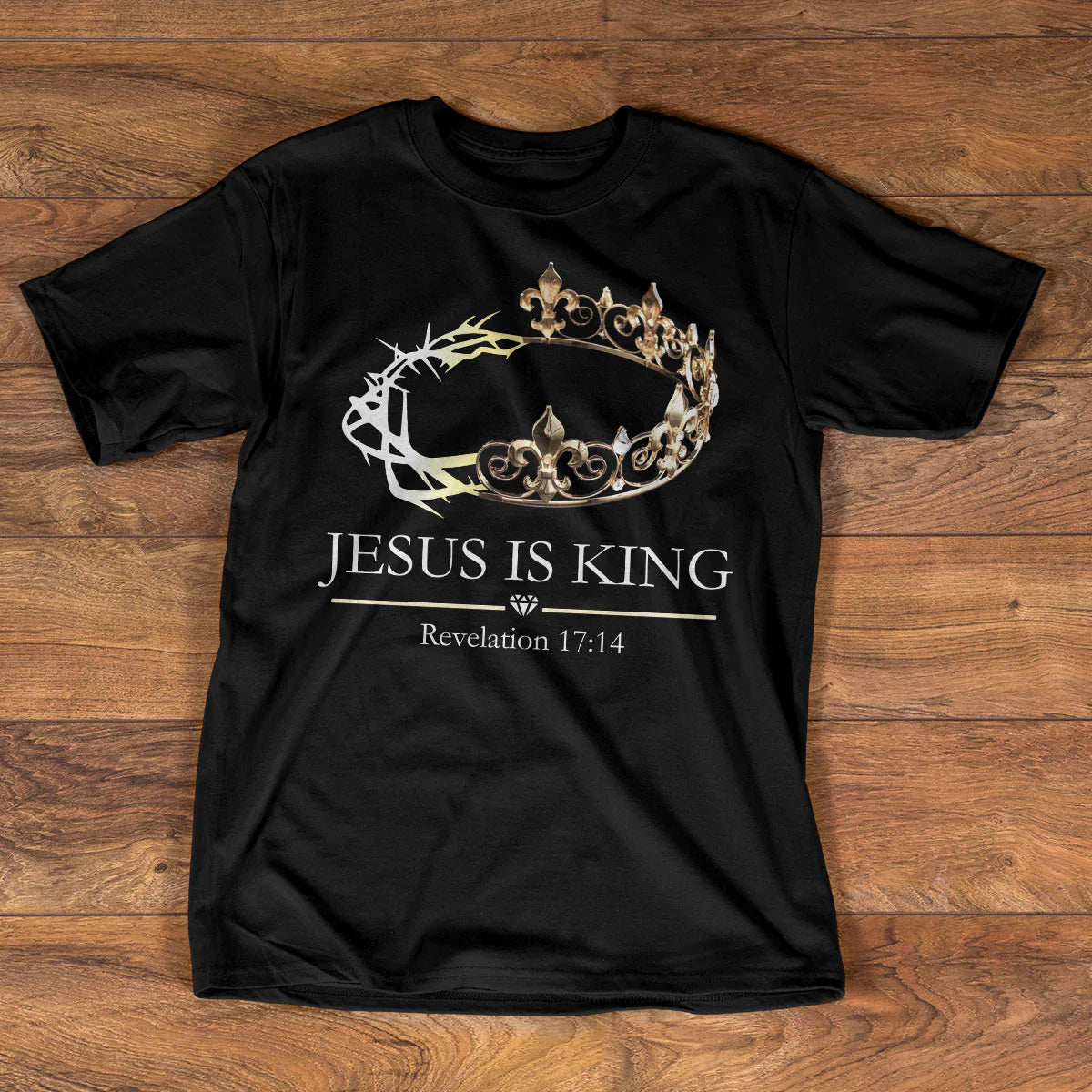 Jesus Is King | Personalized 2D Unisex T-shirt