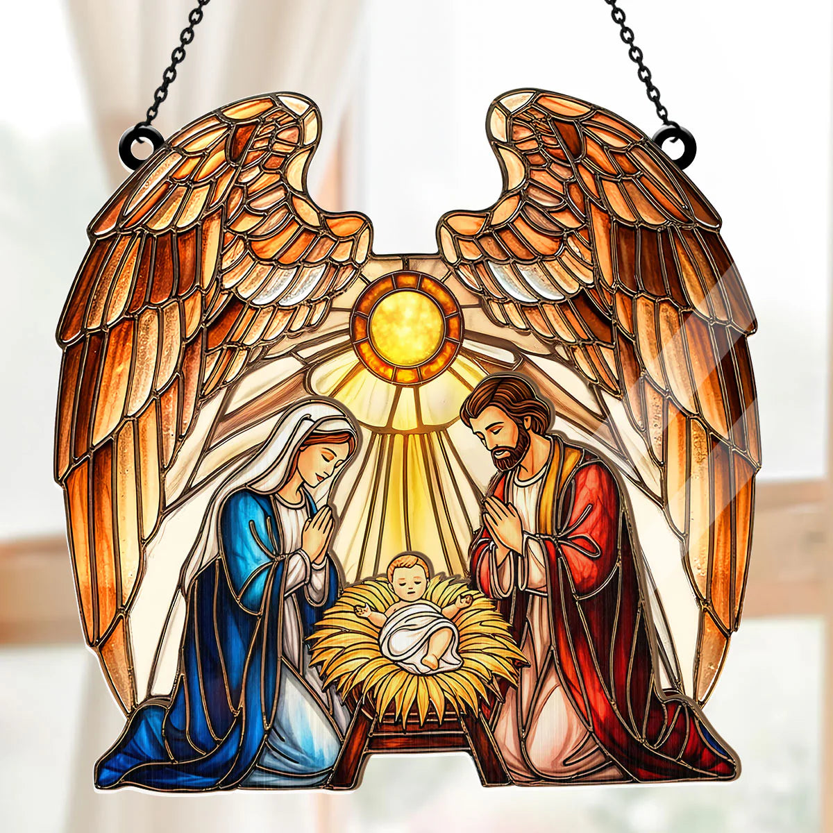 Holy Family - Window Hanging Suncatcher