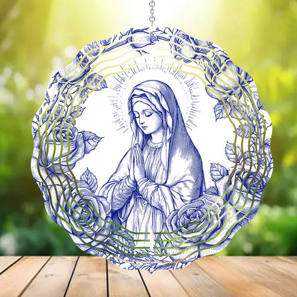 Immaculate Devotion Toile Art - Wind Spinners
