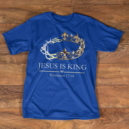 Jesus Is King | Personalized 2D Unisex T-shirt