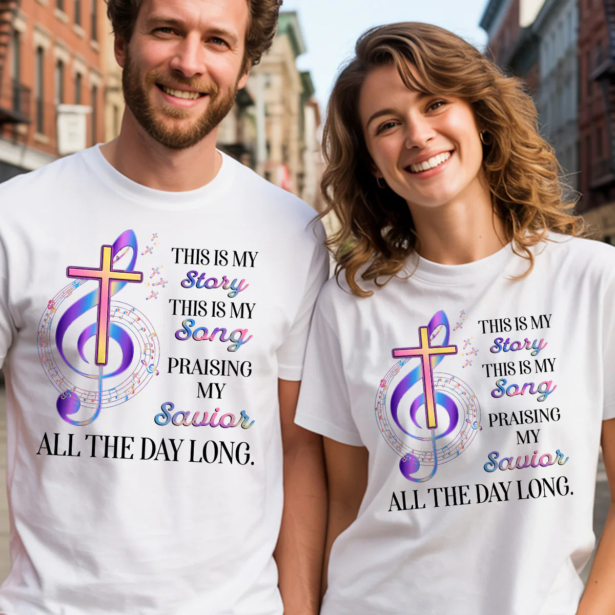 This Is My Gospel Song | 2D Unisex T-shirt