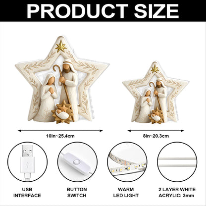 Holy Night Star - Light Box