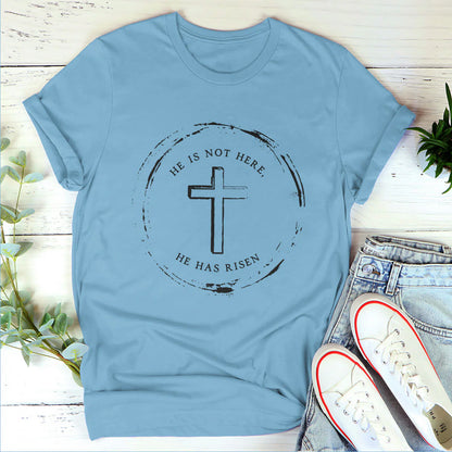 He Has Risen | Personalized 2D Unisex T-shirt