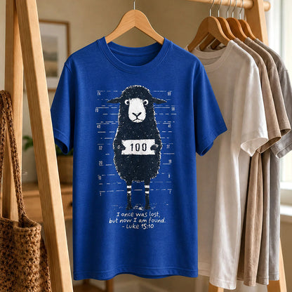 I Once Was Lost But Now I Am Found, Amazing Grace | 2D Unisex T-shirt
