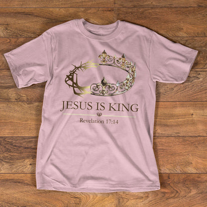 Jesus Is King | Personalized 2D Unisex T-shirt