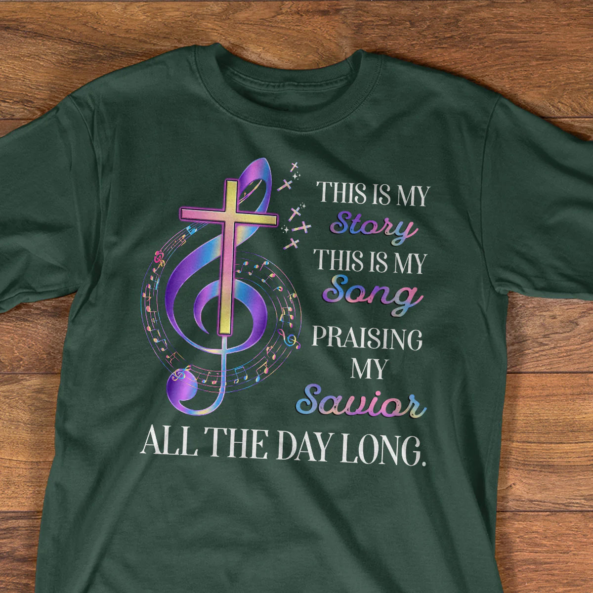 This Is My Gospel Song | 2D Unisex T-shirt