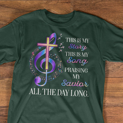 This Is My Gospel Song | 2D Unisex T-shirt