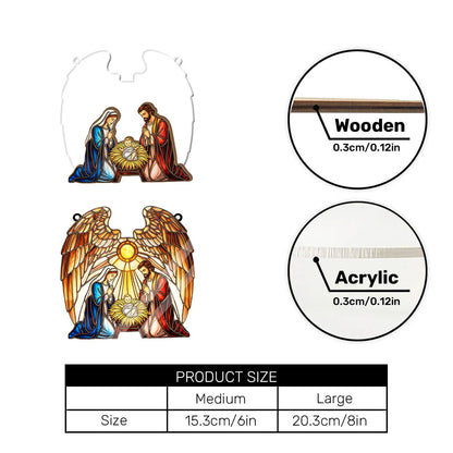 Holy Family - Window Hanging Suncatcher