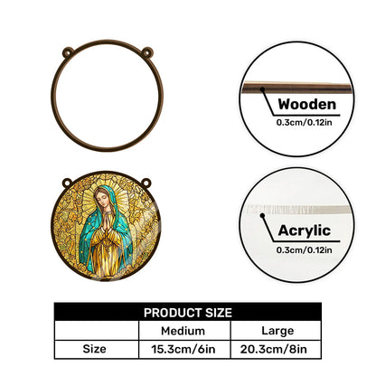 Sacred Virgin Mary - Window Hanging Suncatcher