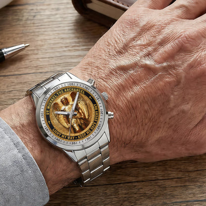 Archangel Michael Heaven’s Guardian - Men's Wrist Watch
