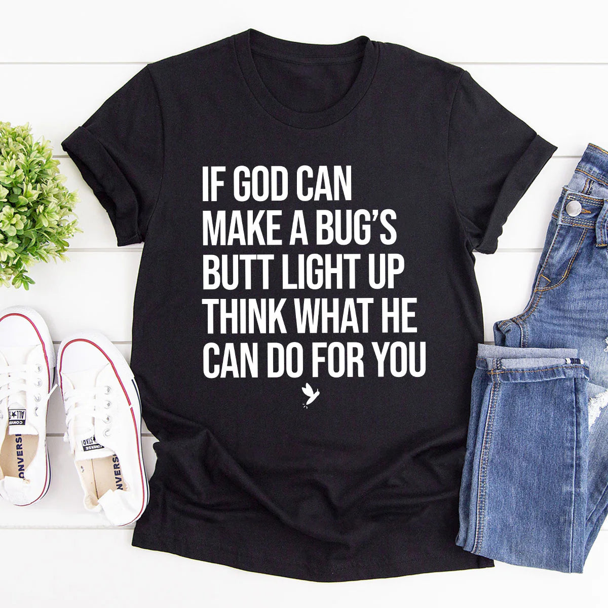 Think What God Can Do For You | Personalized 2D Unisex T-shirt