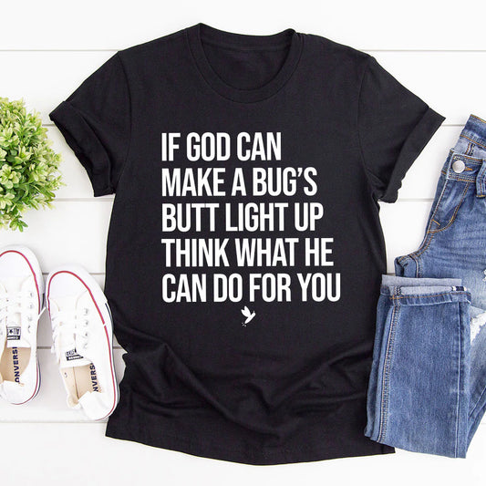 Think What God Can Do For You | Personalized 2D Unisex T-shirt